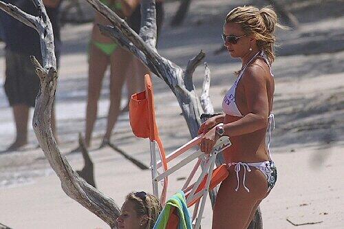 Spears vor wenigen Wochen beim Urlaub in Costa Rica.