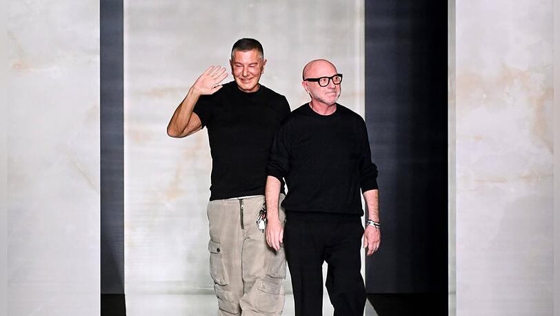 Stefano Gabbana (l.) und Domenico Dolce bei einem gemeinsamen Auftritt. Stefano Gabbana (l.) und Domenico Dolce bei einem gemeinsamen Auftritt.