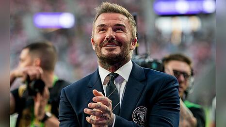 David Beckham wird mit einem Stern auf dem Hollywood Walk of Fame geehrt.