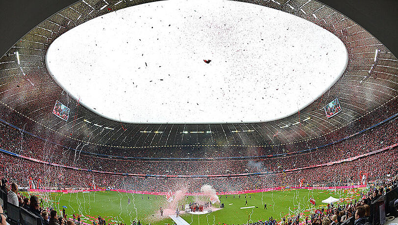 In Zukunft sollen in der Allianz Arena 75.000 Zuschauer Platz finden. In Zukunft sollen in der Allianz Arena 75.000 Zuschauer Platz finden.