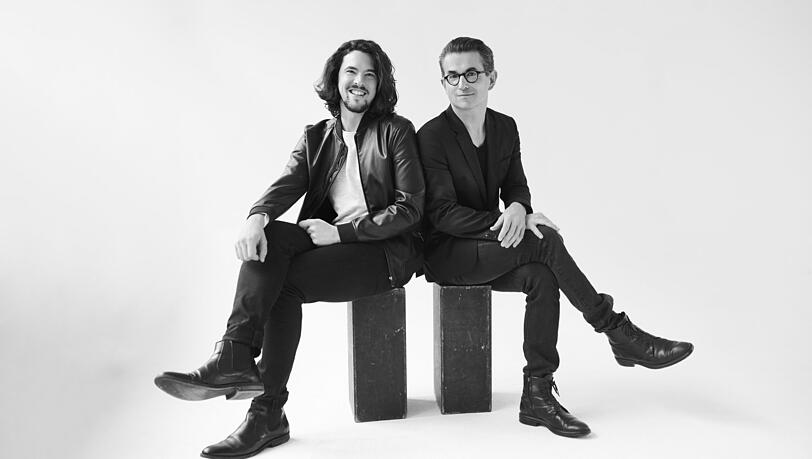 Andrè Schuen (links) mit Daniel Heide.