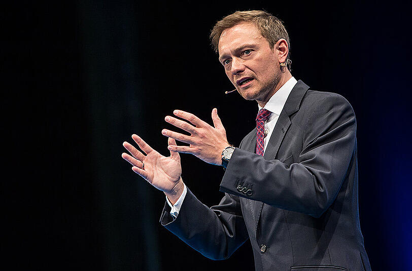 Christian Lindner sieht die Bargeldbeschränkung kritisch.