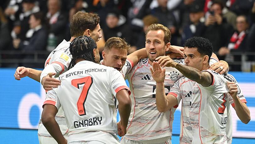 Der FC Bayern gewinnt auch gegen Eintracht Frankfurt.
