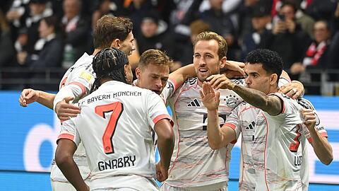 Der FC Bayern gewinnt auch gegen Eintracht Frankfurt.