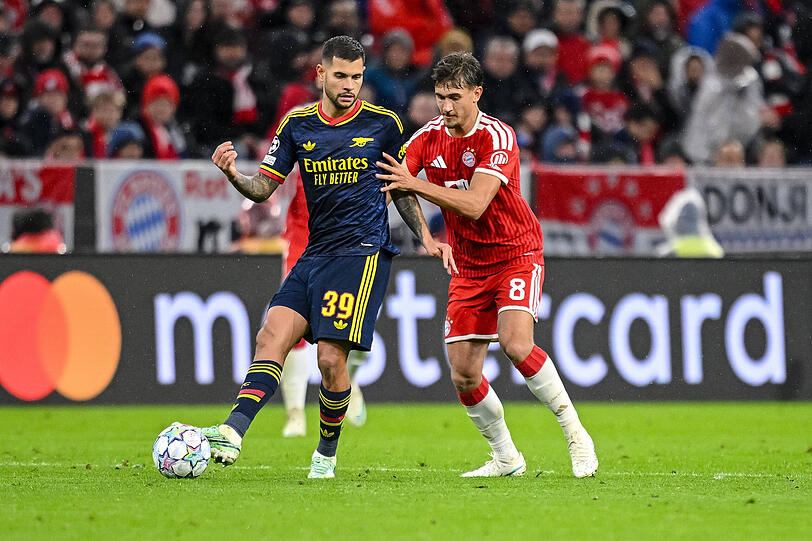 Kimmich-Ersatz: Tom Bischof (r.). Kimmich-Ersatz: Tom Bischof (r.).
