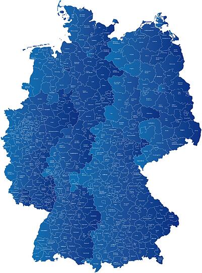 Oder auch: 21 mal Deutschland.