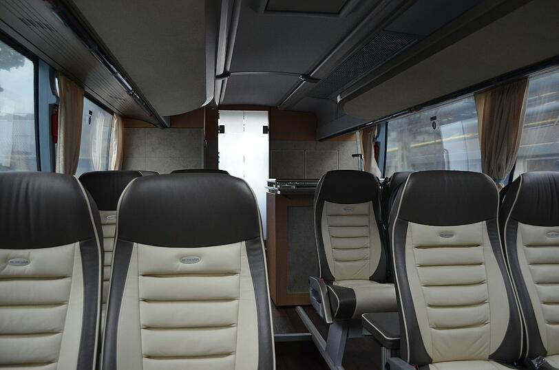 Nicht nur von außen, sondern auch innen kann der neue Bus punkten!