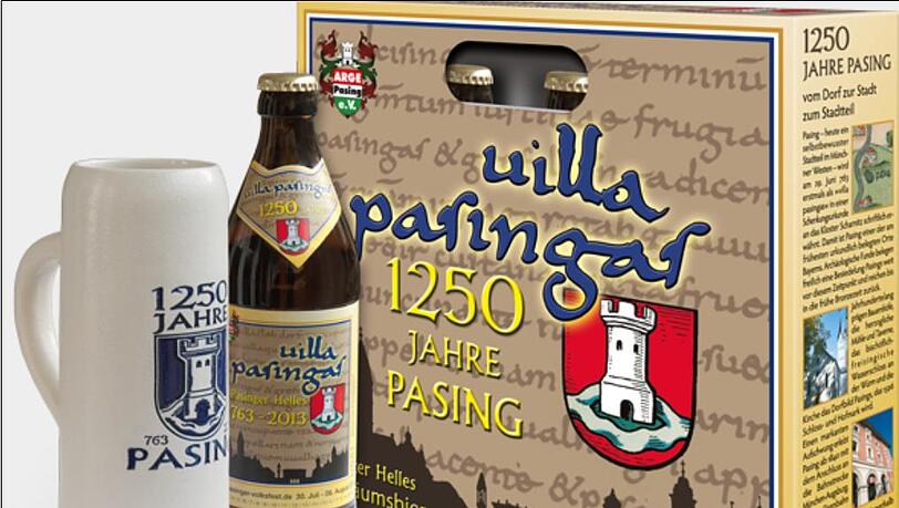 Wer ko, der ko: In Pasing gibt es zum 1250. Jubiläum ein eigenes Bier.