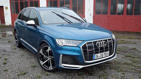 Auf Wunsch auch als kräftig motorisierter Siebensitzer: der Audi SQ7 TFSI.