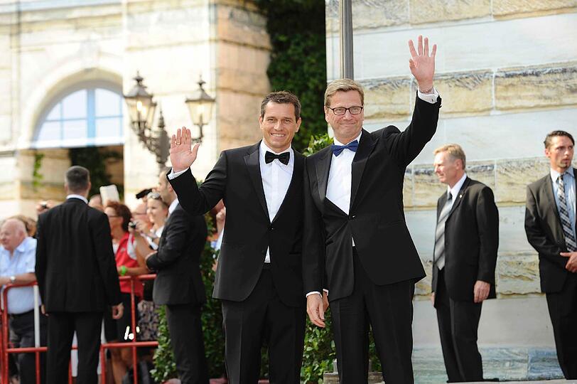Guido Westerwelle und Michael Mronz.