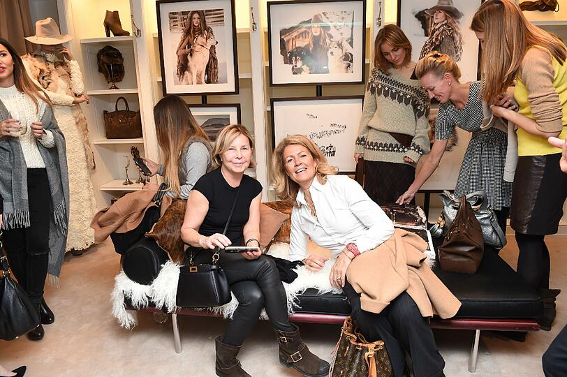 Am Dienstag veranstaltete Ralph Lauren im Münchner Store einen Abend mit Champagner und Canapés