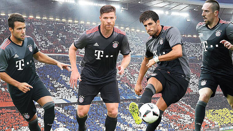 Kampf um die Plätze: Für Holger Badstuber, Juan Bernat, Xabi Alonso, Javi Martínez und Franck Ribery (v.l.) haben die jetzigen Freundschaftspartien mehr als nur Testspielcharakter. Kampf um die Plätze: Für Holger Badstuber, Juan Bernat, Xabi Alonso, Javi Martínez und Franck Ribery (v.l.) haben die jetzigen Freundschaftspartien mehr als nur Testspielcharakter.