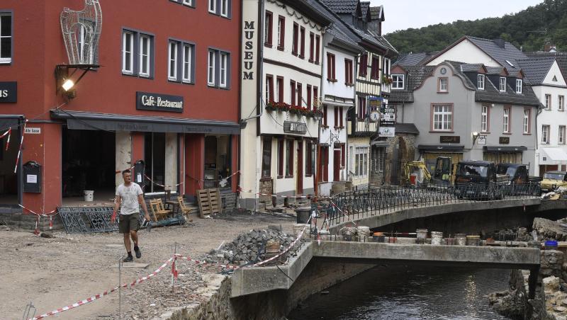 Bad Münstereifel - einen Monat nach der Hochwasserkatastrophe.