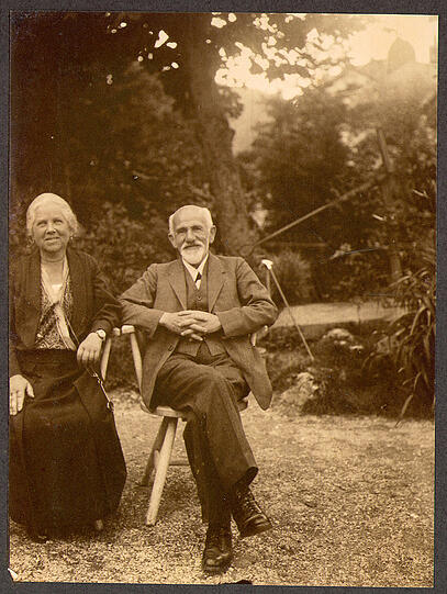 Emanuel Kirschner und seine Frau