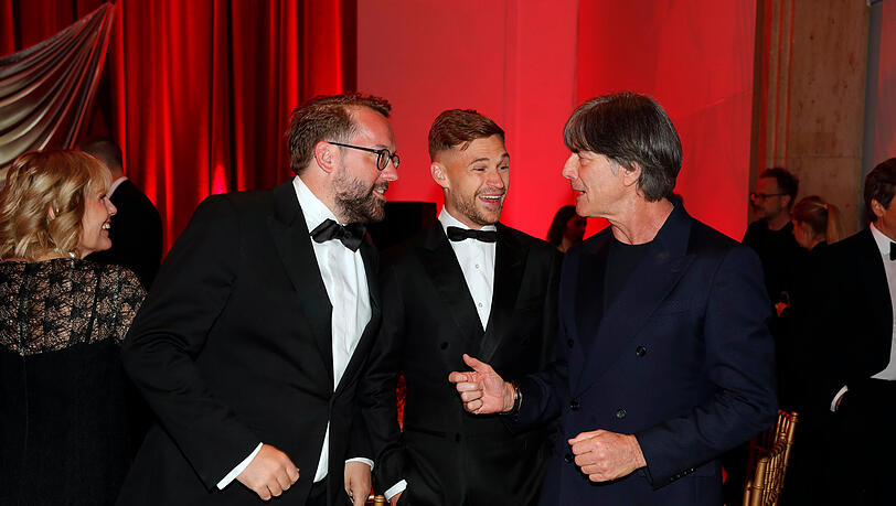 Paul Ronzheimer, Joshua Kimmich und Jogi L&ouml;w