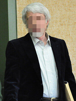 Der vorbestrafte Sexualstraftäter Walter M. vor Gericht.