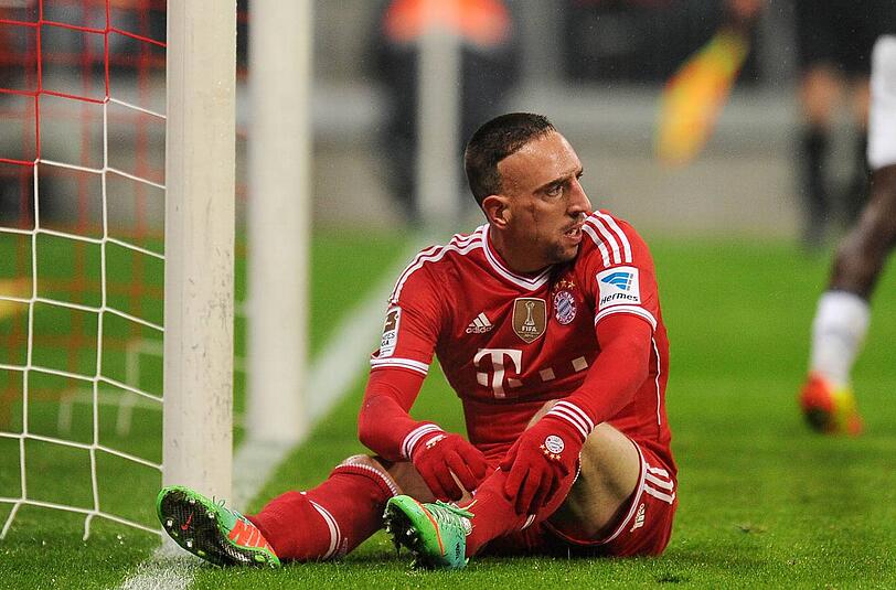 Franck Ribéry vom FC Bayern München.