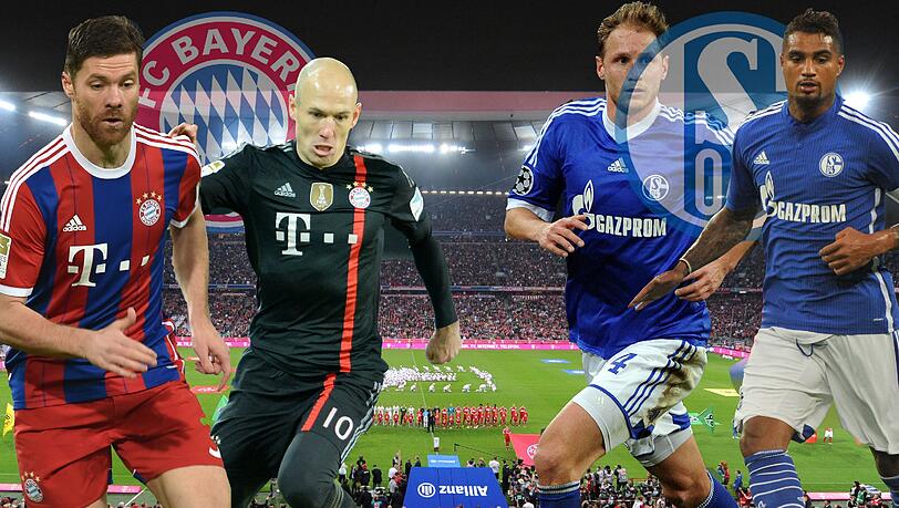 Am Dienstag treffen die Bayern in der Allianz Arena auf den FC Schalke 04. Am Dienstag treffen die Bayern in der Allianz Arena auf den FC Schalke 04.