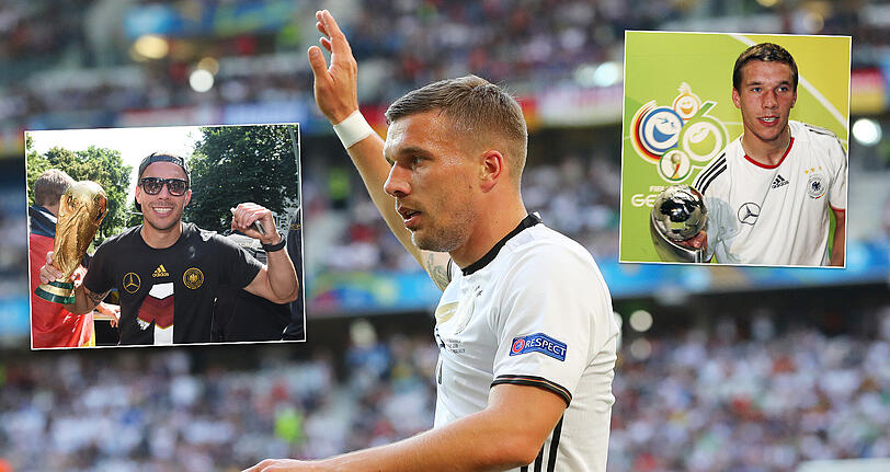 Beendet gegen England seine furiose Nationalmannschaftskarriere: Lukas Podolski