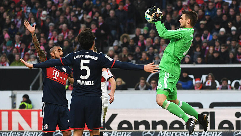 Sicherer Rückhalt: Bayern-Keeper Sven Ulreich Sicherer Rückhalt: Bayern-Keeper Sven Ulreich