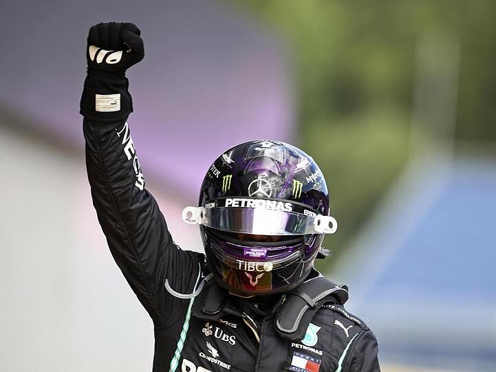 Hamilton durfte sich am Ende über seinen insgesamt 85. Sieg in der Königsklasse freuen.