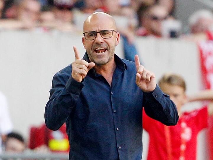 Trainer Peter Bosz leistet gute Arbeit in Leverkusen.