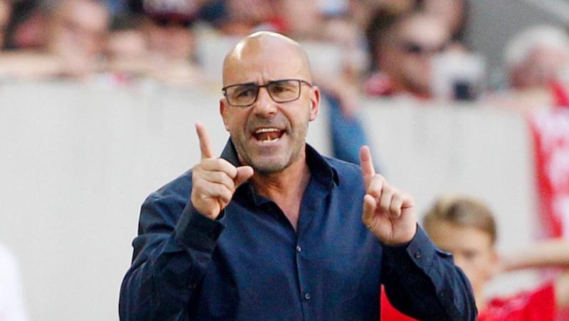 Trainer Peter Bosz leistet gute Arbeit in Leverkusen. Trainer Peter Bosz leistet gute Arbeit in Leverkusen.