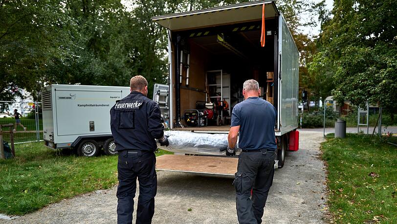 Die in Berlin-Mitte gefundene Brandbombe gilt nach Experteneinschätzung als nicht gefährlich.
