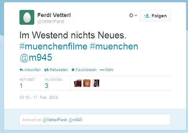 Frei nach Erich Maria Remarque.