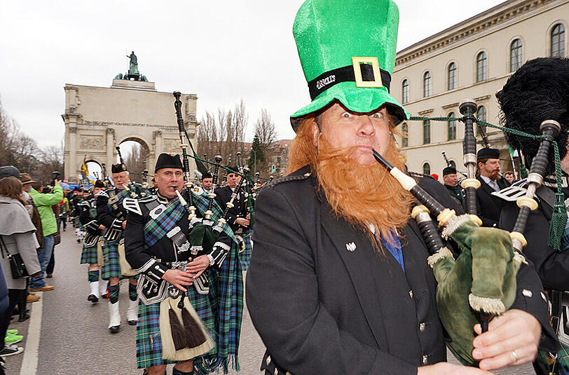 St. Patrick's Day Parade 2016 in München. Die besten Bilder.