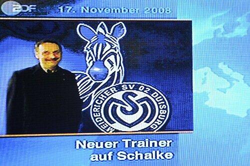 Das kuriose Fernsehbild vom Montagabend