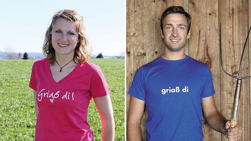 Eine Idee, zwei Ausführungen. Links die bayerische, rechts die tiroler Variante der „Griaß di“-Shirts. Der Tiroler Philipp Reindl (rechts) soll nun weichen – und wehrt sich. Eine Idee, zwei Ausführungen. Links die bayerische, rechts die tiroler Variante der „Griaß di“-Shirts. Der Tiroler Philipp Reindl (rechts) soll nun weichen – und wehrt sich.