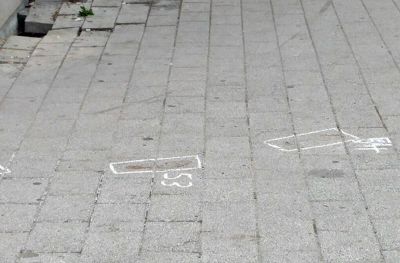 Tödliche Messerstecherei in Grafing-Bahnhof. Die Bilder vom Tatort.