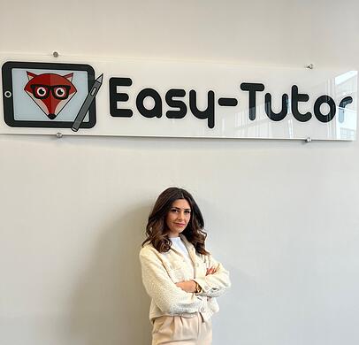 Jessica Contento hat 2017 mit ihrem Bruder Massimo die Nachhilfeplattform "Easy-Tutor" gegründet. Jessica Contento hat 2017 mit ihrem Bruder Massimo die Nachhilfeplattform "Easy-Tutor" gegründet.