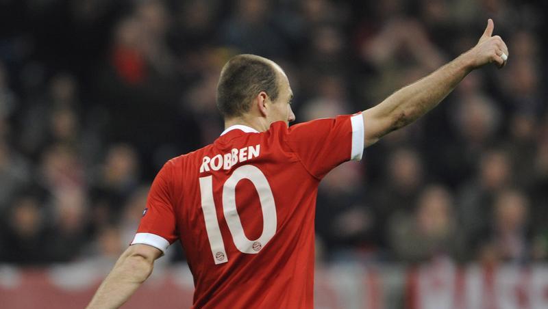 Arjen Robben: auch gegen Lyon das entscheidende Tor Arjen Robben: auch gegen Lyon das entscheidende Tor