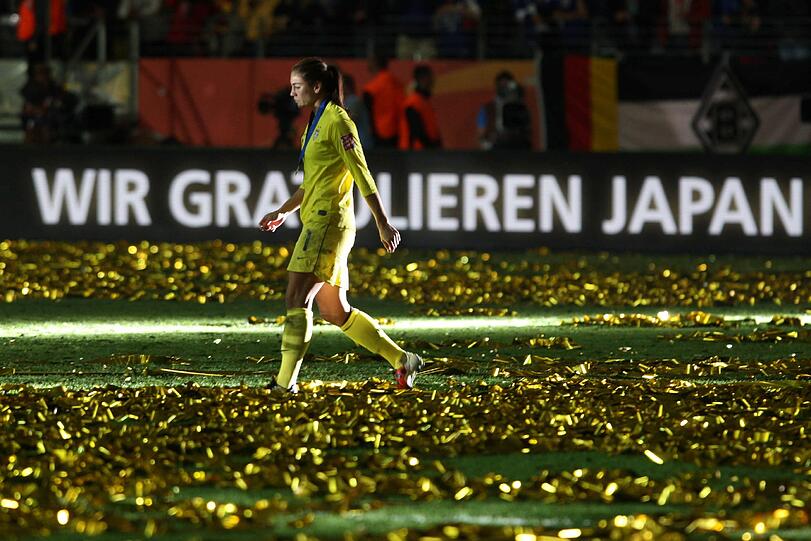 Schöne Hope Solo: So trauert die Amerikanerin nach dem verlorenem Finale gegen Japan