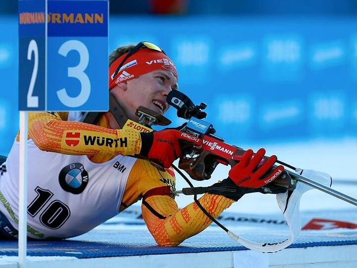 Benedikt Doll zeigte im Massenstart eine starke Leistung.