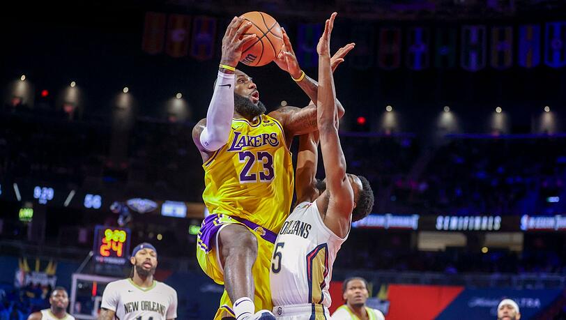 Lakers und Pacers stehen im ersten Finale des NBA-Turniers