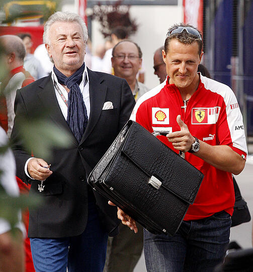 Bei Ferrari erlebten Willi Weber und Michael Schumacher ihre erfolgreichste Zeit