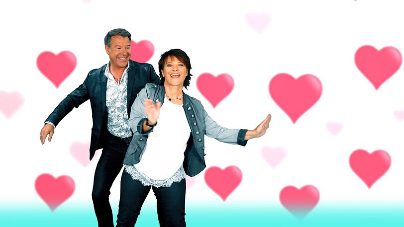 Patrick Lindner und Nicki singen im Duett "Baby Voulez Vous" (dt.: Baby, willst Du?").