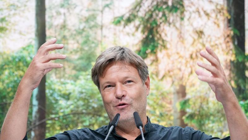 "Dann sind wir in den Koalitionsverhandlungen gescheitert": Robert Habeck.