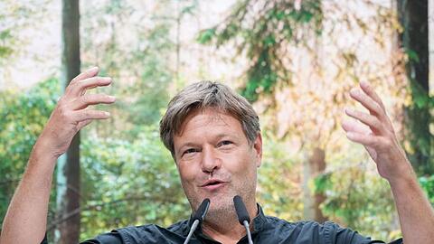 "Dann sind wir in den Koalitionsverhandlungen gescheitert": Robert Habeck.