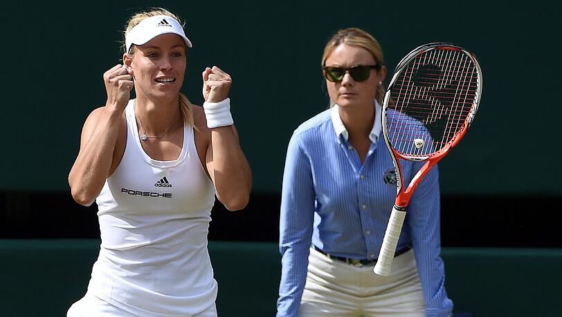 Steht im Finale von Wimbledon: Angelique Kerber. Steht im Finale von Wimbledon: Angelique Kerber.