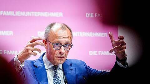 Merz sprach auf einer Tagung von Familienunternehmern.