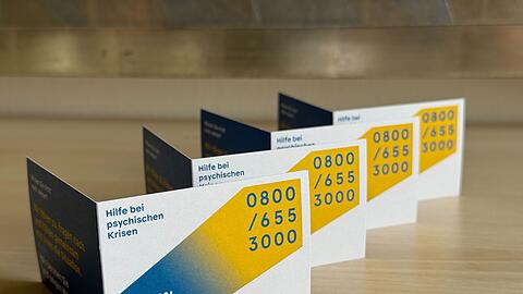 Noch nicht so bekannt wie die 112, aber im Prinzip das Gegenst&uuml;ck f&uuml;r seelische Probleme: die 0800 6553000.