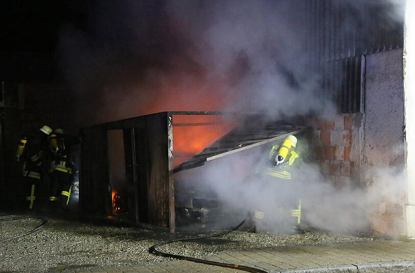 Die Bilder vom Einsatz der Feuerwehr in der Gemeinde Lohkirchen.