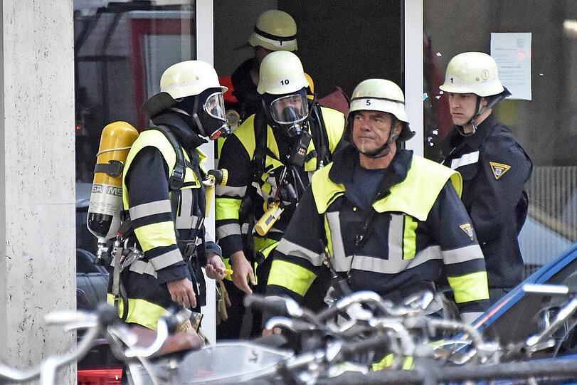 Die Feuerwehr konnte den Brand rasch löschen. Die Bilder vom Einsatz
