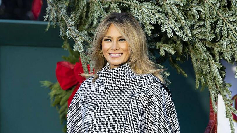Vor wenigen Tagen hat Melania Trump den Weihnachtsbaum für das Weiße Haus in Empfang genommen