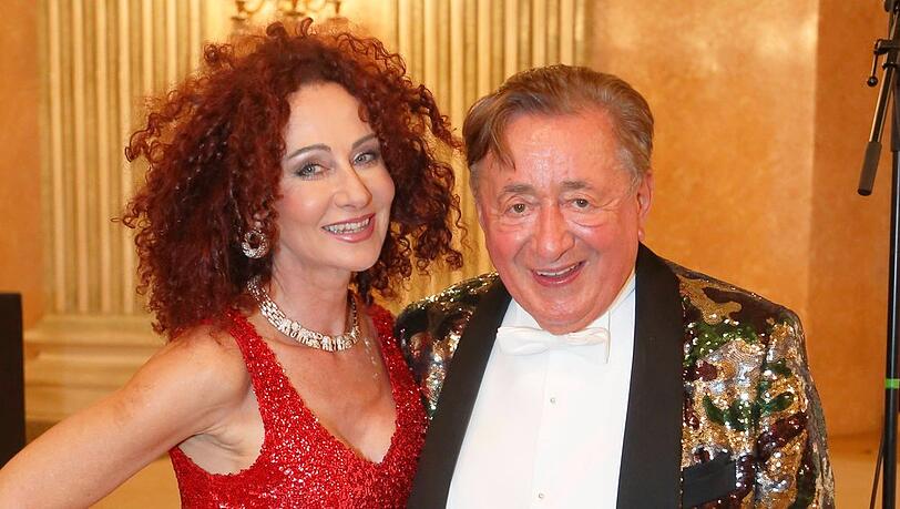 Christina "Mausi" Lugner und ihr Ex-Mann Richard Lugner bei einer seiner Geburtstagsfeiern.