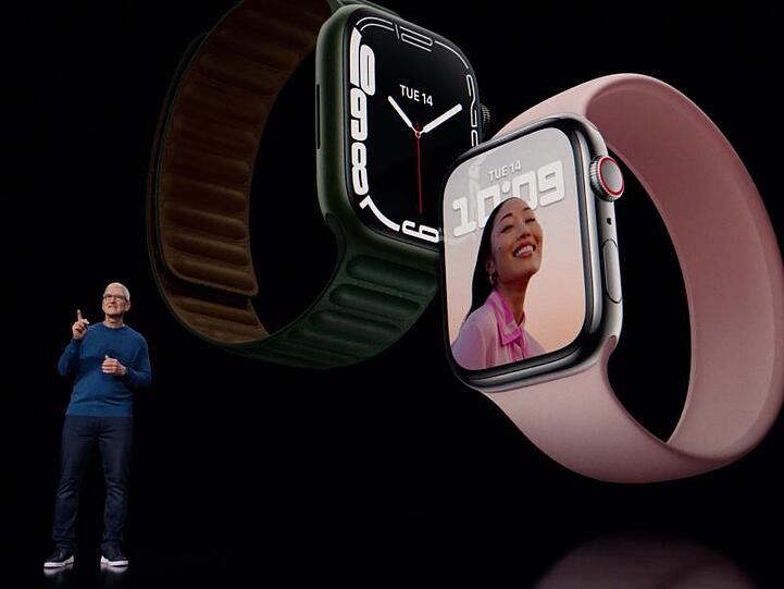 Die neue Apple Watch hat ihr charakteristisches Aussehen behalten.
